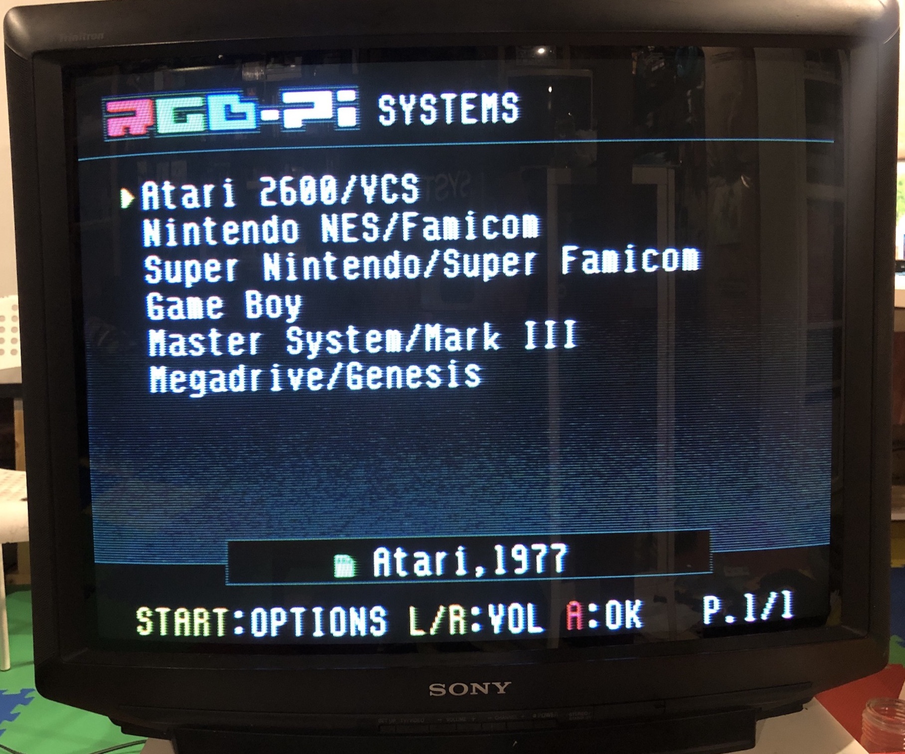 CRT with vertical band issue fixed