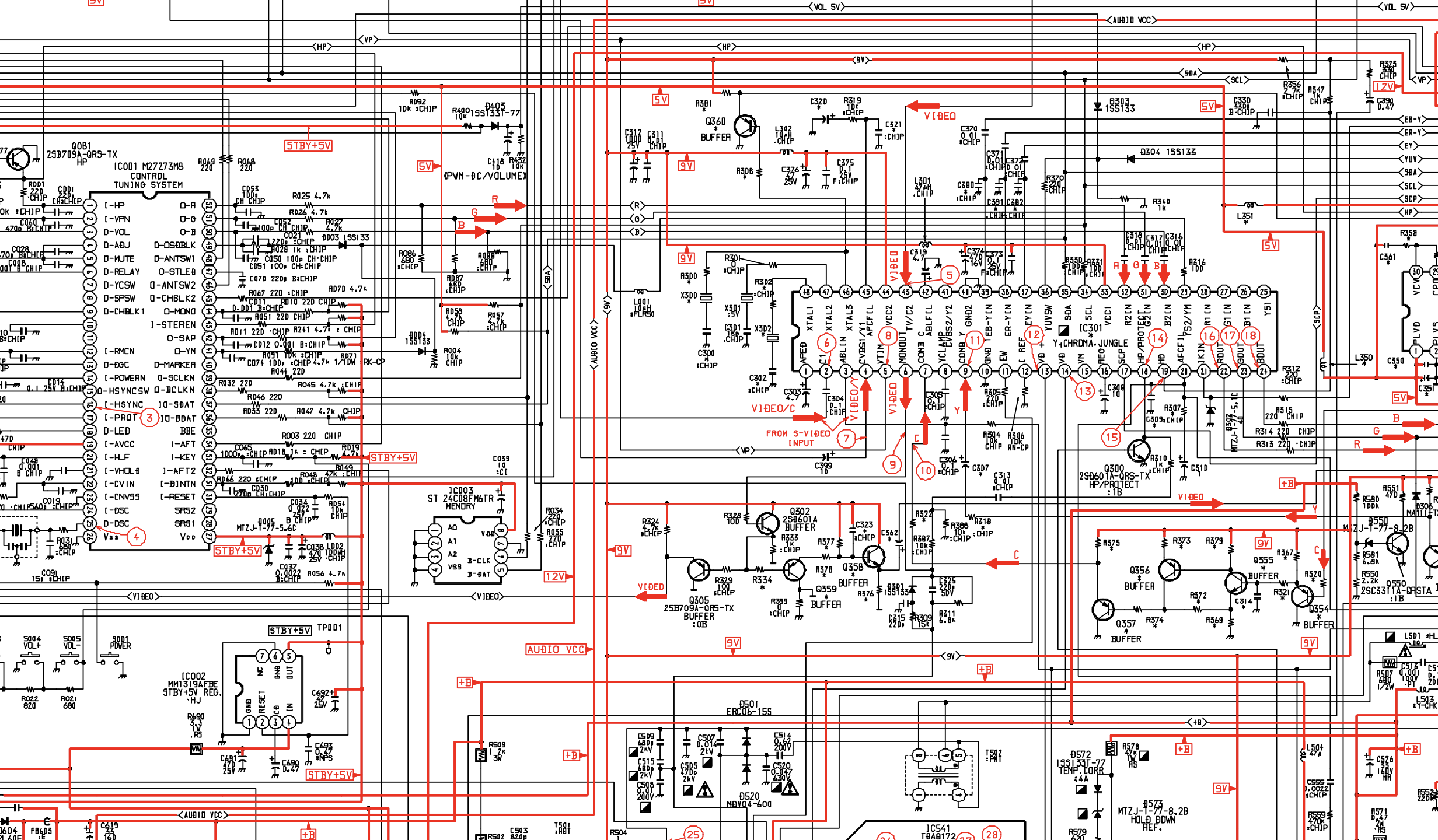 Sony BA-4 chassis schematics