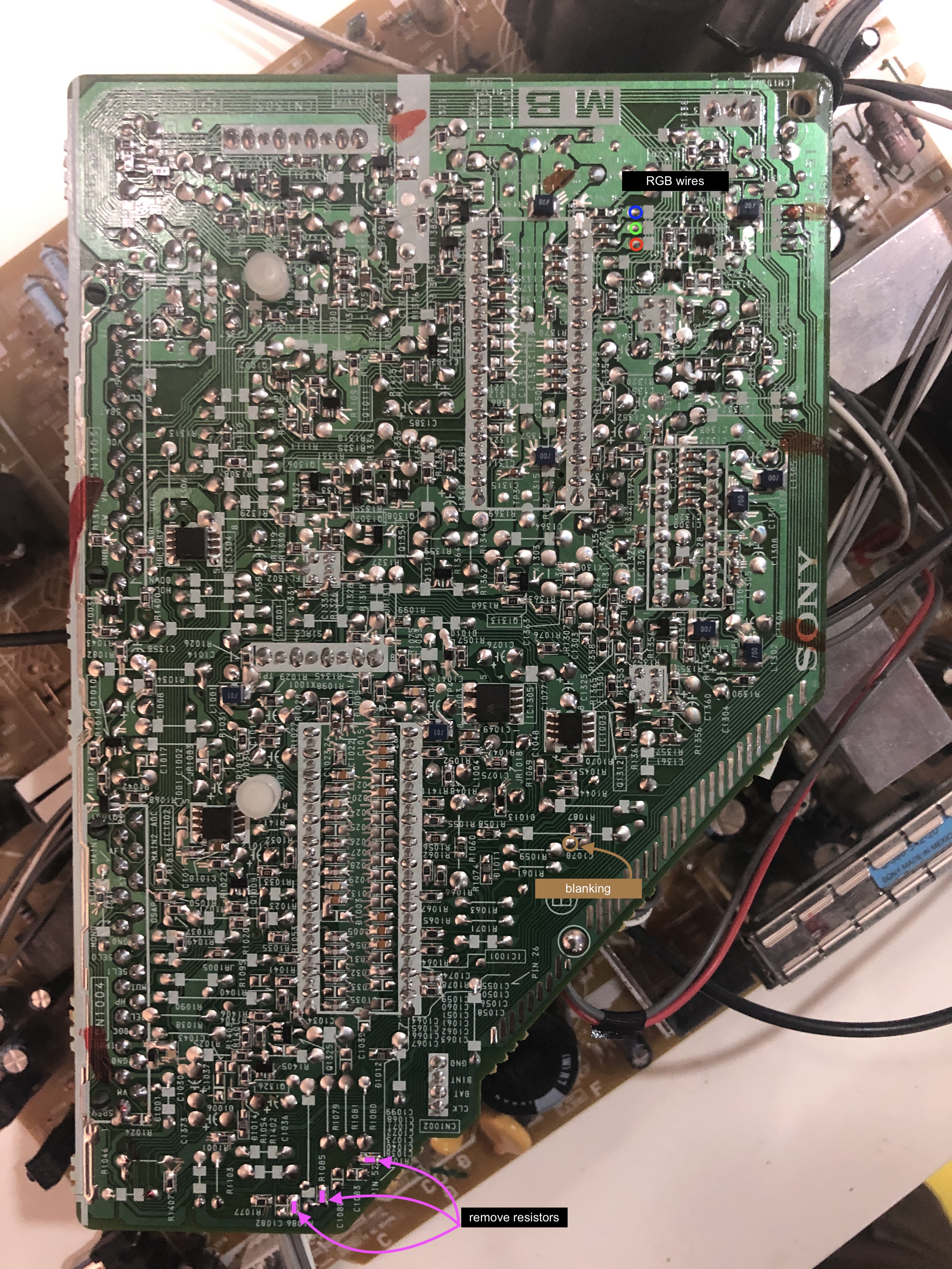 BA5 chassis - MB Board