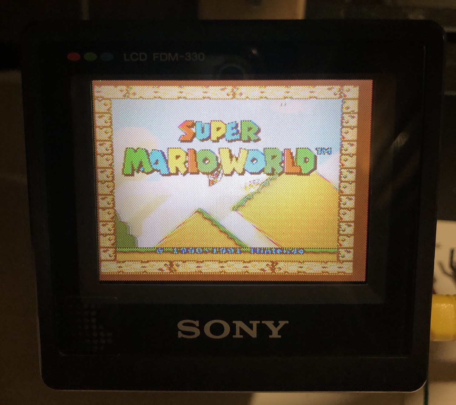 Sony FDM-330 (FDL-330S) Portable TV : r/sony