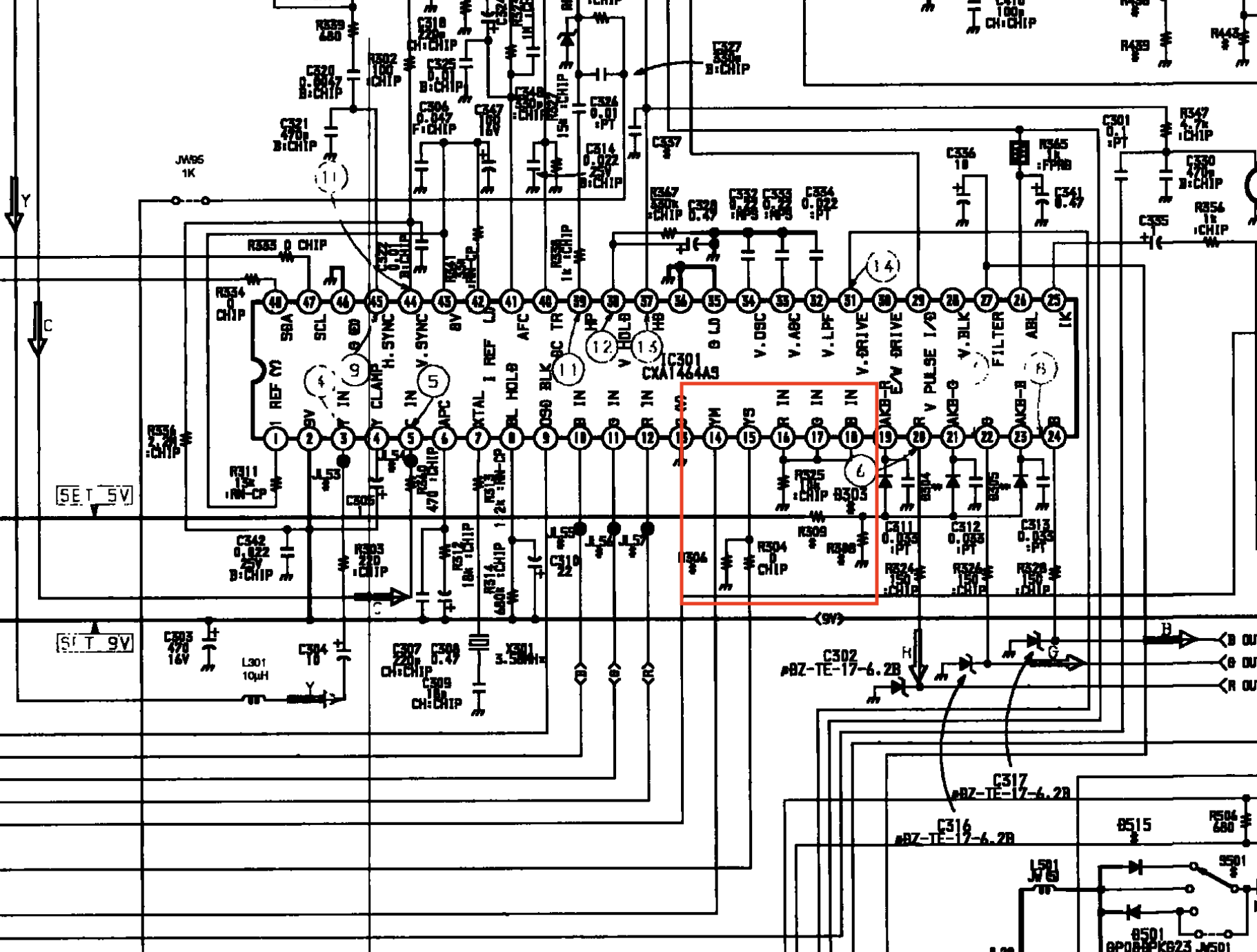 Sony BN-1 service manual schematics