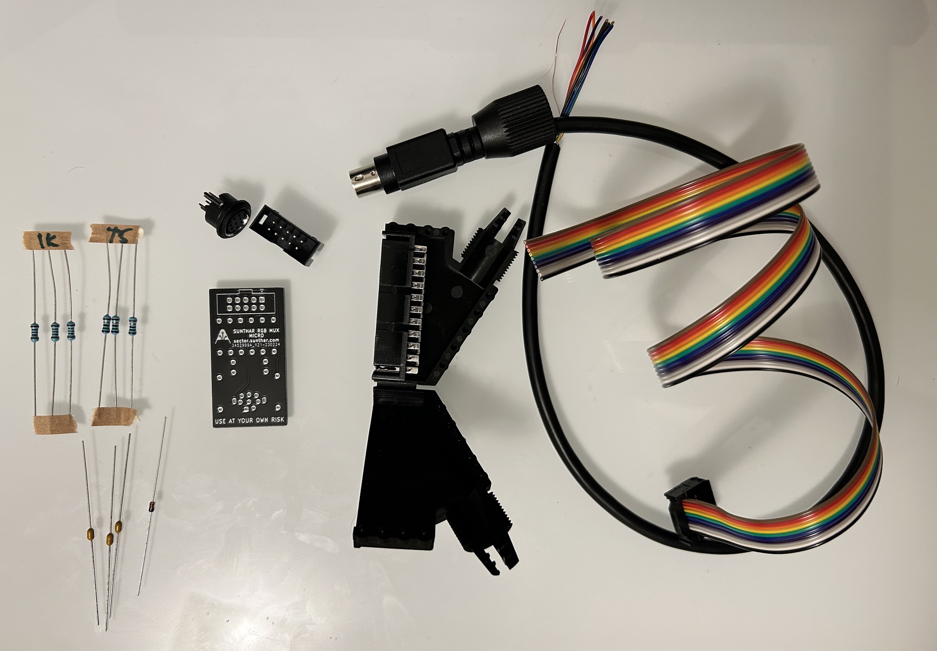 RGB mux micro board kit
